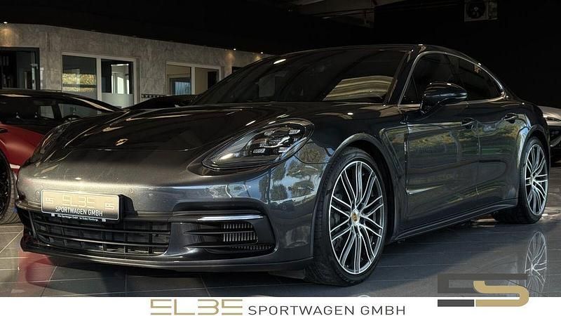 Grau Gebraucht 2017 Porsche Panamera 4S Limousine | 54.850 € (Superpreis) - Bild 1/4