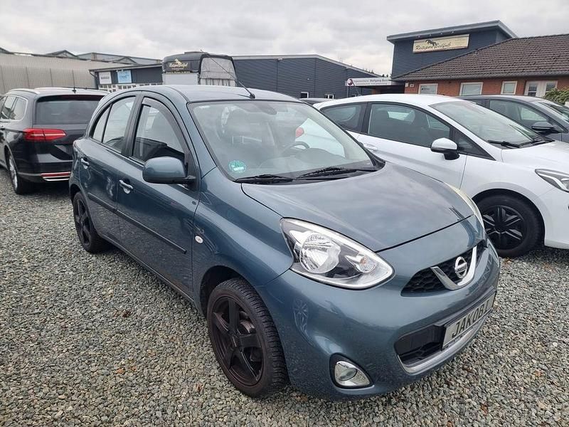 Gebraucht Nissan Micra Acenta 80 PS (58 kW) 2016 Grün Kleinwagen