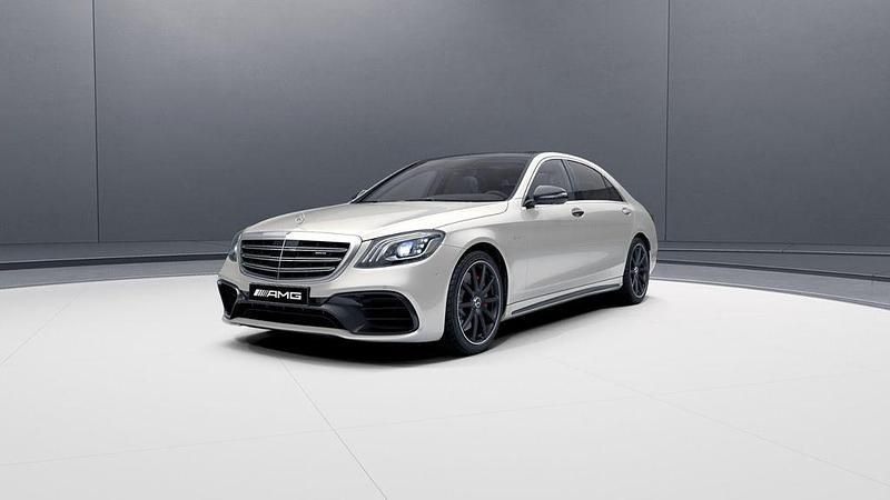Manufaktur designo diamantweiß Gebraucht 2019 Mercedes S63 AMG AMG Limousine | 92.900 € (Etwas zu teuer) - Bild 1/4