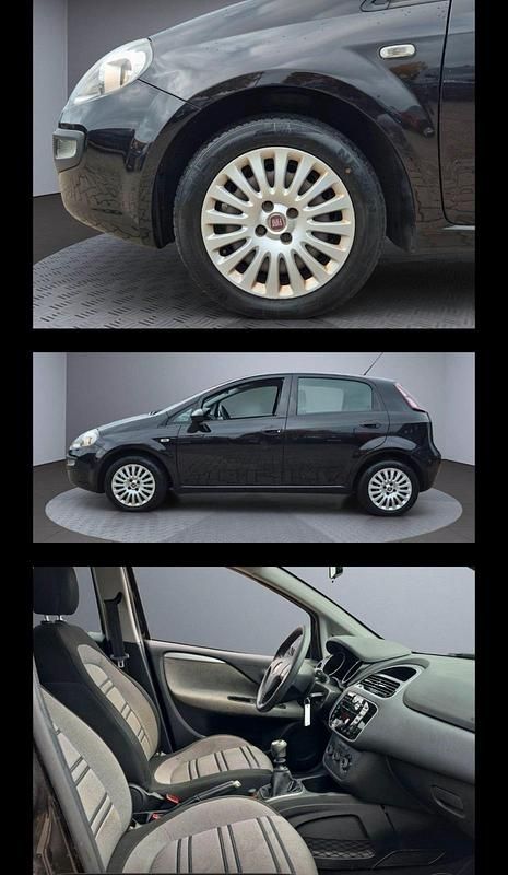 Gebraucht Fiat Punto 77 PS (56 kW) 2010 Schwarz Kleinwagen