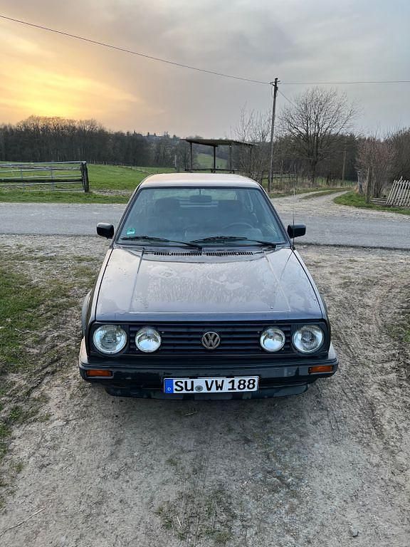 Gebraucht VW Golf II 69 PS (50 kW) 1990 Schwarz Kleinwagen