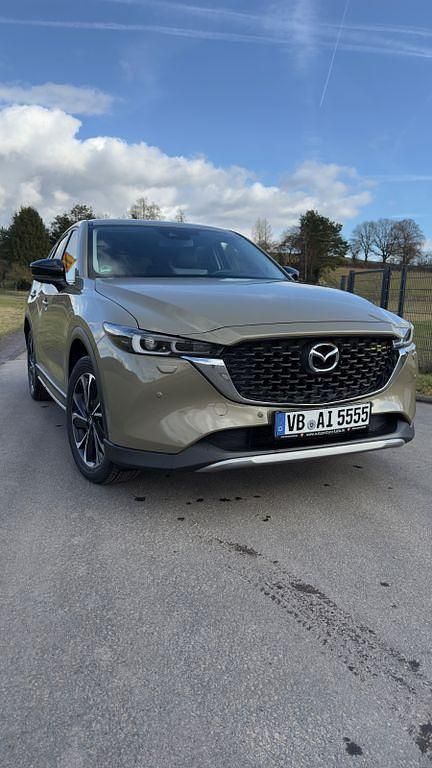 Gebraucht Mazda CX-5 184 PS (135 kW) 2022 Gelb SUV