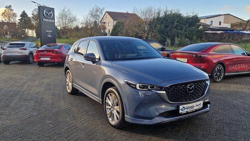 Grau Gebraucht 2022 Mazda CX-5 Sports-Line SUV | 24.450 € (Guter Preis) - Bild 1/4