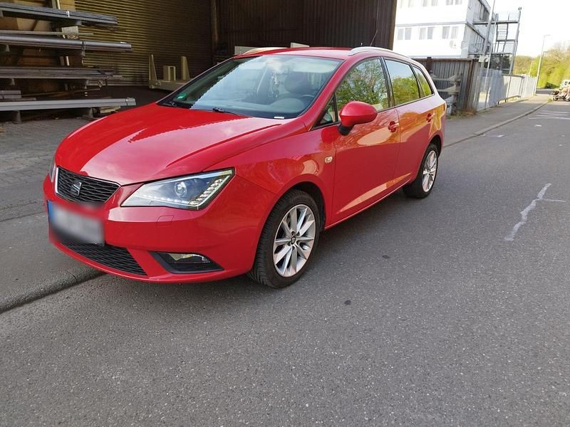 Gebraucht Seat Ibiza Ecomotive 75 PS (55 kW) 2015 Rot Kleinwagen