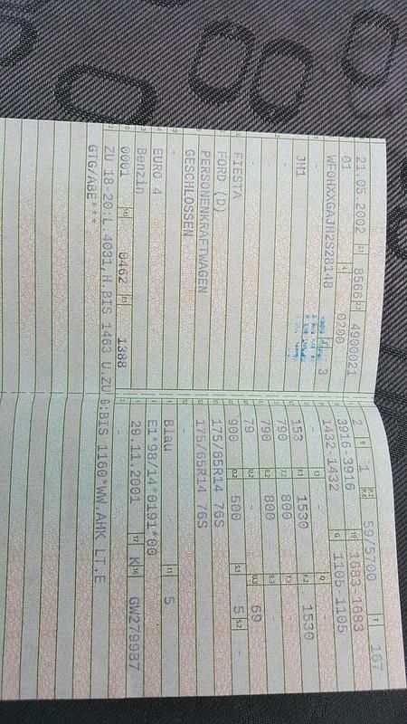 Gebraucht Ford Fiesta 75 PS (55 kW) 2002 Blau Kleinwagen