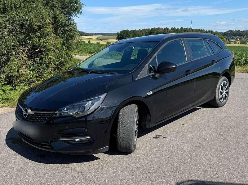 Schwarz Gebraucht 2020 Opel Astra Kombi | 12.100 € (Fairer Preis) - Bild 1/4