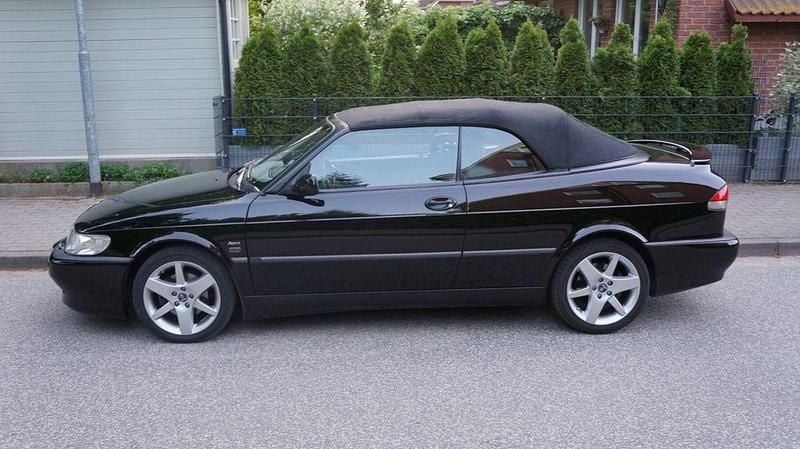 Schwarz Gebraucht 2001 Saab 9-3 Cabriolet Aero Cabrio | 7.900 € (Superpreis) - Bild 1/1