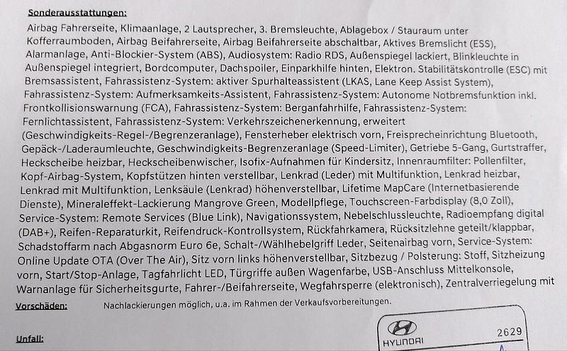 Gebraucht Hyundai i10 Select 63 PS (46 kW) 2024 Weiß Kleinwagen