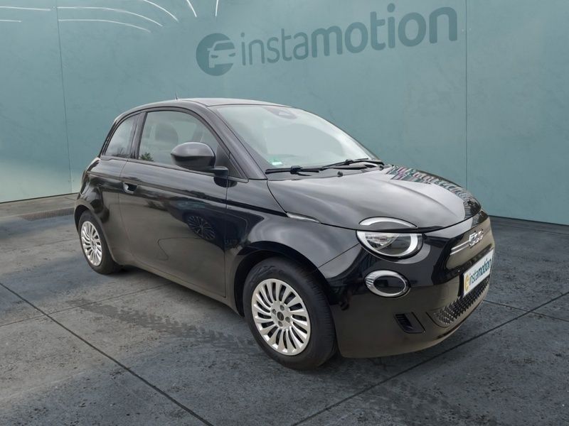 Schwarz Gebraucht 2021 Fiat 500e Action Limousine | 11.720 € (Guter Preis) - Bild 1/4