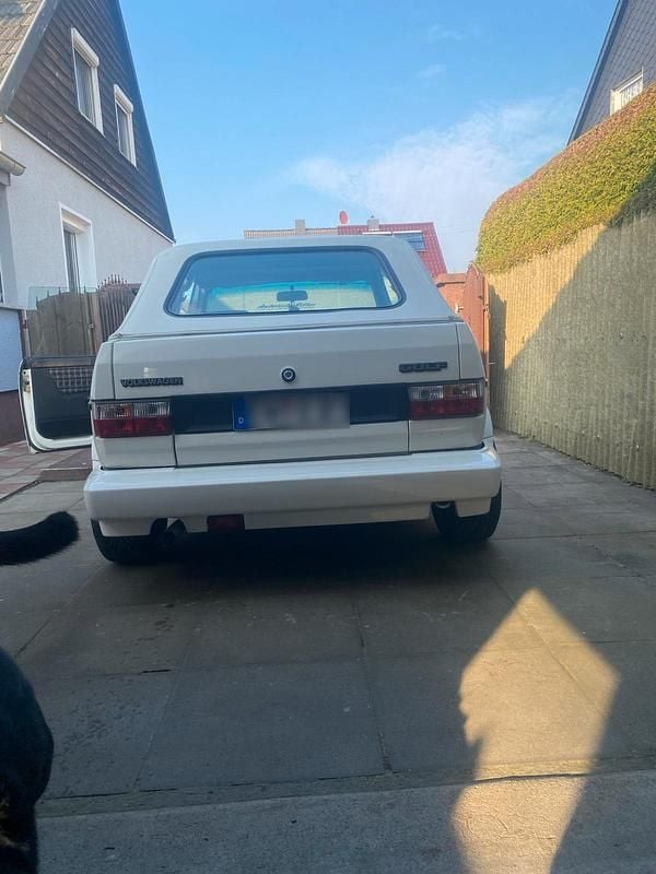Gebraucht VW Golf Cabriolet 98 PS (72 kW) 1992 Weiß Cabrio
