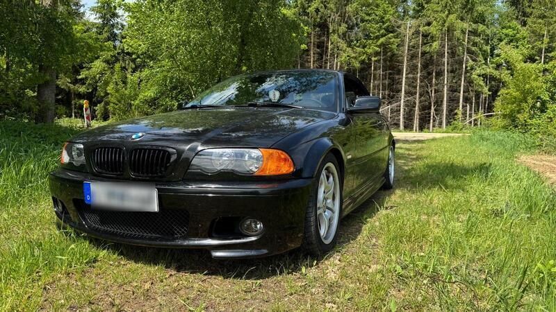 Schwarz Gebraucht 2003 BMW 320 Cabriolet M Sport Cabrio | 5.500 € (Superpreis) - Bild 1/4