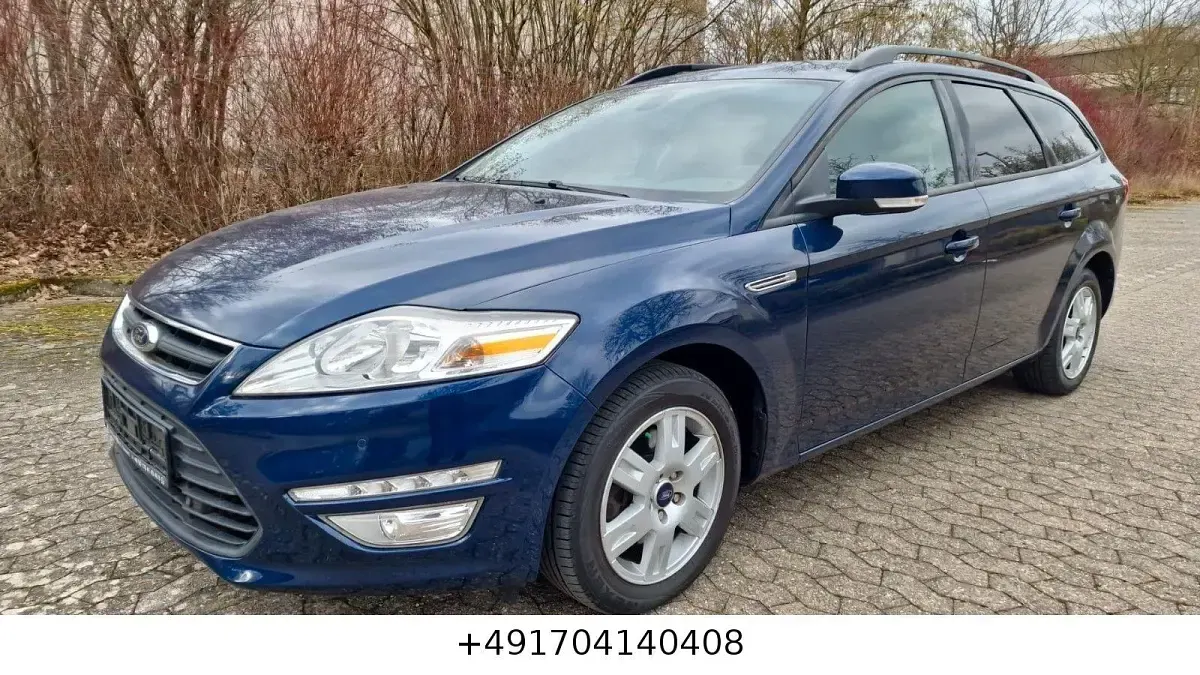 Gebraucht Ford Mondeo 120 PS (88 kW) 2011 Blau Kombi