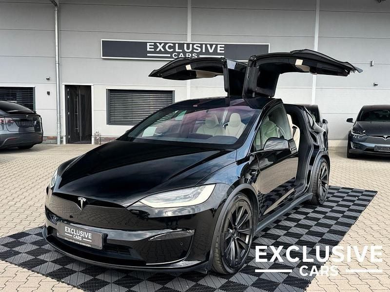 Schwarz Gebraucht 2022 Tesla Model X Plaid SUV | 76.950 € (Guter Preis) - Bild 1/4