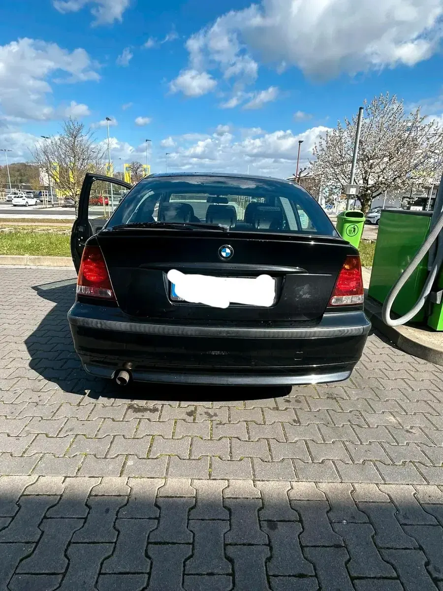 Gebraucht BMW 316 Compact 115 PS (84 kW) 2005 Schwarz Kleinwagen