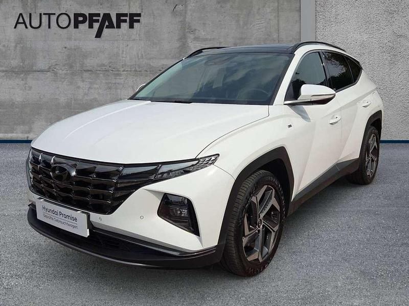 Polar white Gebraucht 2021 Hyundai Tucson Prime SUV | 25.990 € (Etwas zu teuer) - Bild 1/4