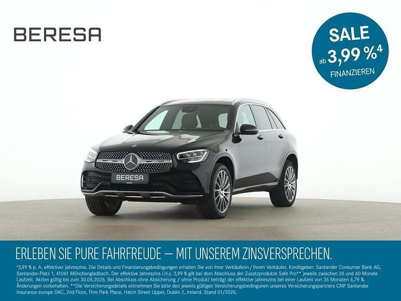 Schwarz Gebraucht 2022 Mercedes GLC300e AMG SUV | 33.835 € (Superpreis) - Bild 1/4