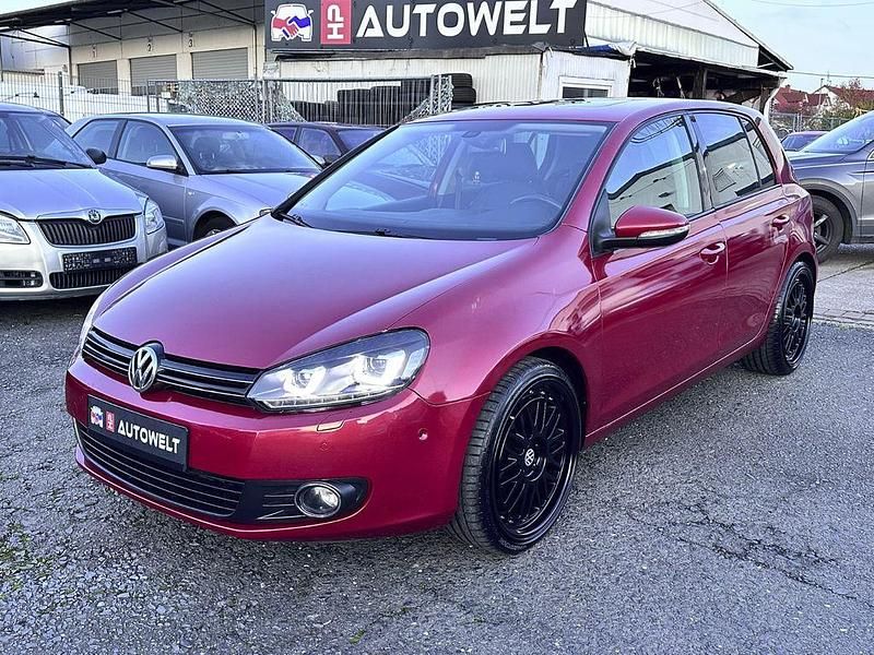 Rot Gebraucht 2009 VW Golf VI S Limousine | 7.990 € (Teuer) - Bild 1/4