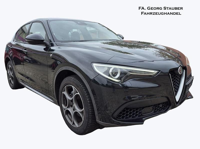 Schwarz Gebraucht 2022 Alfa Romeo Stelvio Ti SUV | 29.999 € (Superpreis) - Bild 1/4