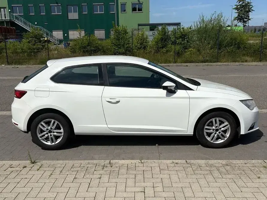 Gebraucht Seat Leon SC Style 150 PS (110 kW) 2014 Weiß Kleinwagen