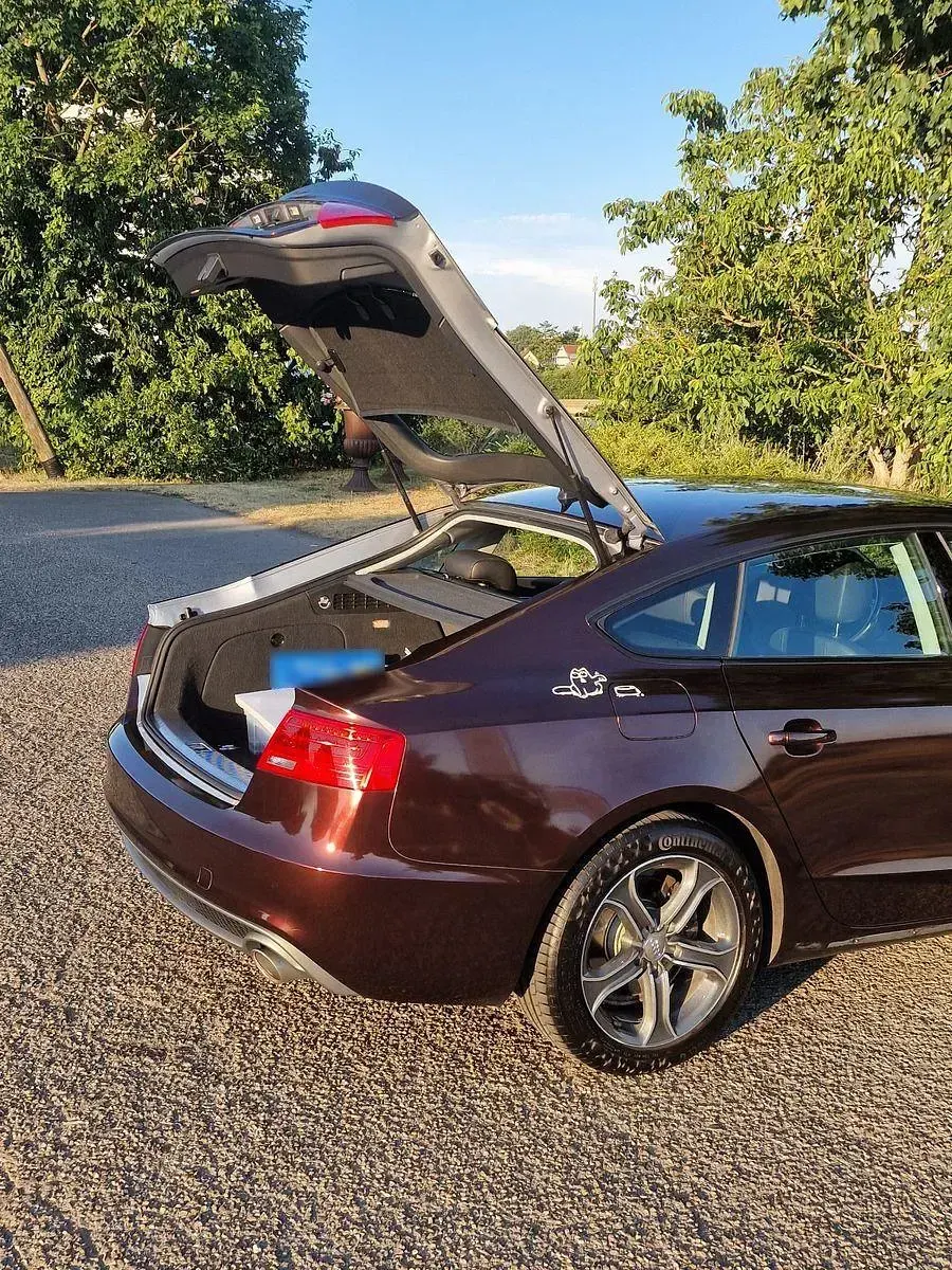 Używany Audi A5 Sportback Design 245 KM (180 kW) 2014 Srebrny Hatchback