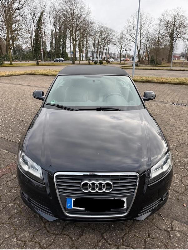 Gebraucht Audi A3 Cabriolet S-Line 140 PS (102 kW) 2009 Schwarz Cabrio