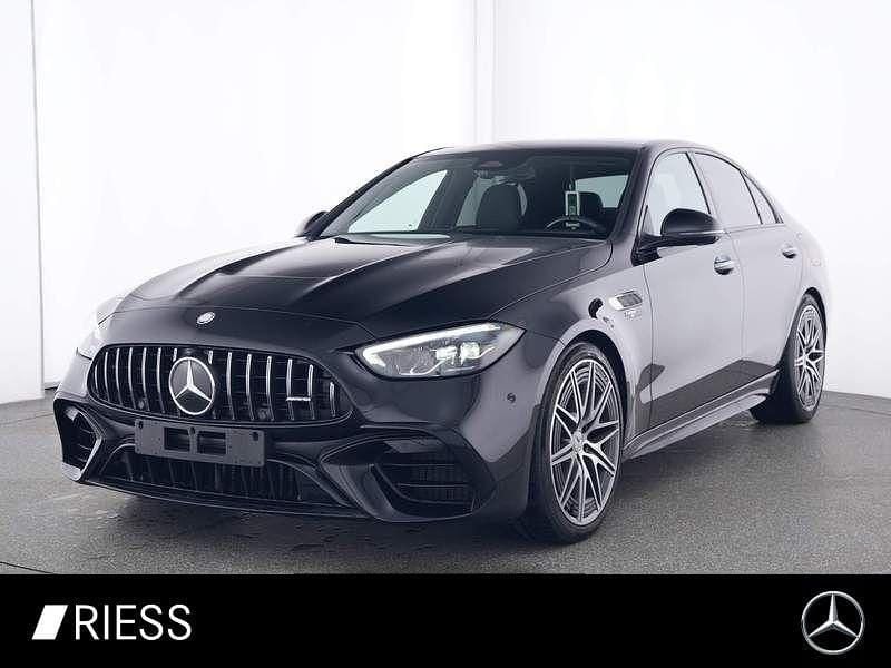 Metalliclack obsidianschwarz Gebraucht 2024 Mercedes C63 AMG AMG Limousine | 79.900 € (Superpreis) - Bild 1/4