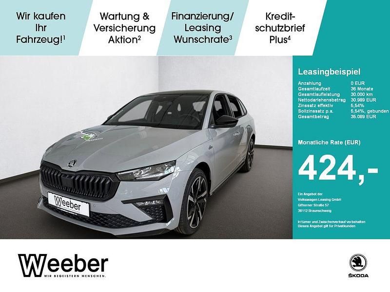 Grau Gebraucht 2025 Skoda Scala Monte Carlo Kleinwagen | 30.989 € - Bild 1/4