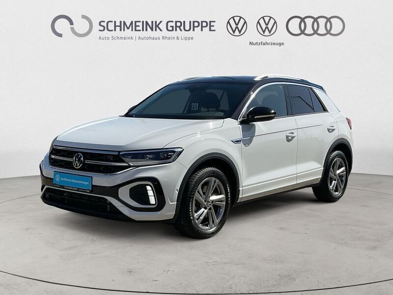 Weiß Gebraucht 2024 VW T-Roc R-line SUV | 31.880 € (Fairer Preis) - Bild 1/4