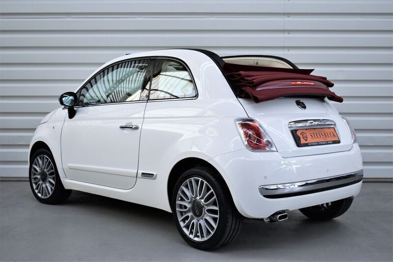 Gebraucht Fiat 500C Lounge 69 PS (50 kW) 2014 Weiß Cabrio