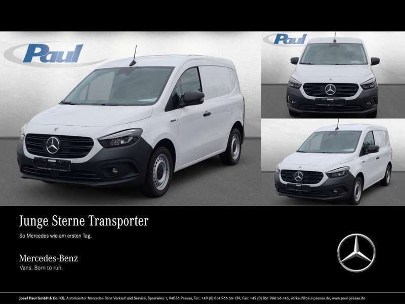 Weiss arktikweiß Gebraucht 2024 Mercedes eCitan Kombi | 27.965 € (Fairer Preis) - Bild 1/4