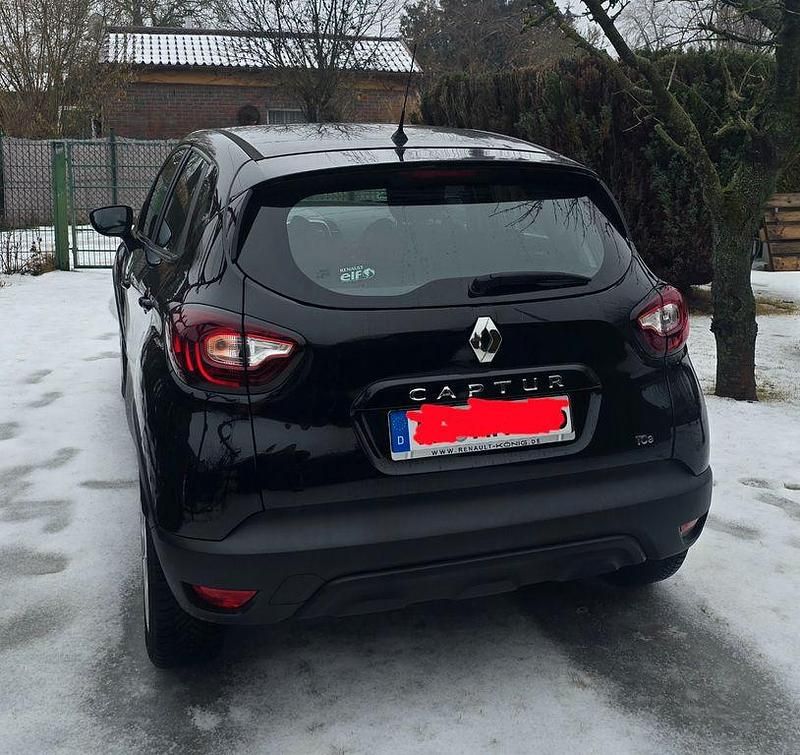 Gebraucht Renault Captur Life 90 PS (66 kW) 2017 Schwarz SUV