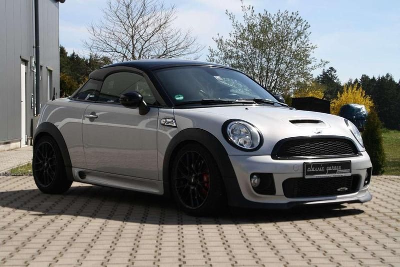 Gebraucht Mini John Cooper Works Coupé 211 PS (155 kW) 2012 White silver metallic Coupé