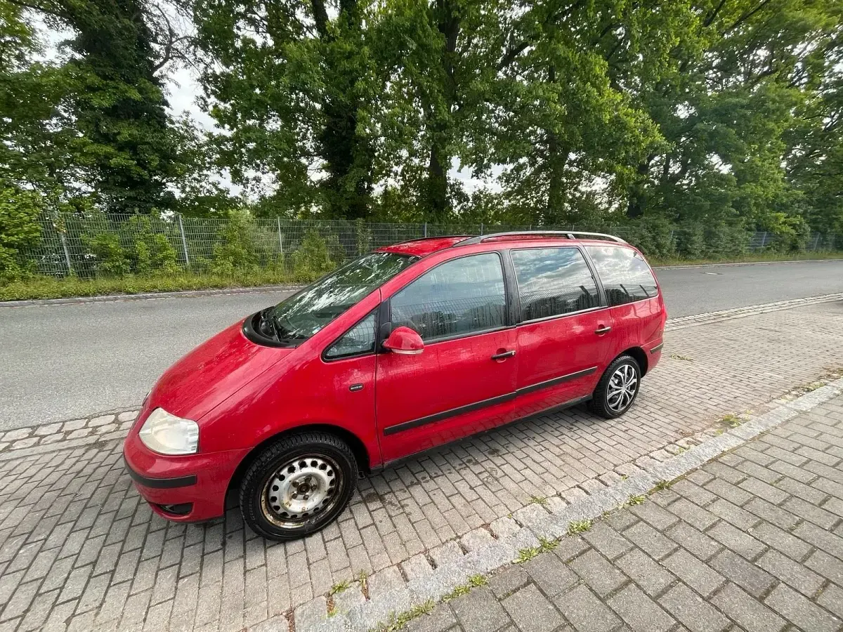 Brugt VW Sharan 115 HK (84 kW) 2007 Rød MPV