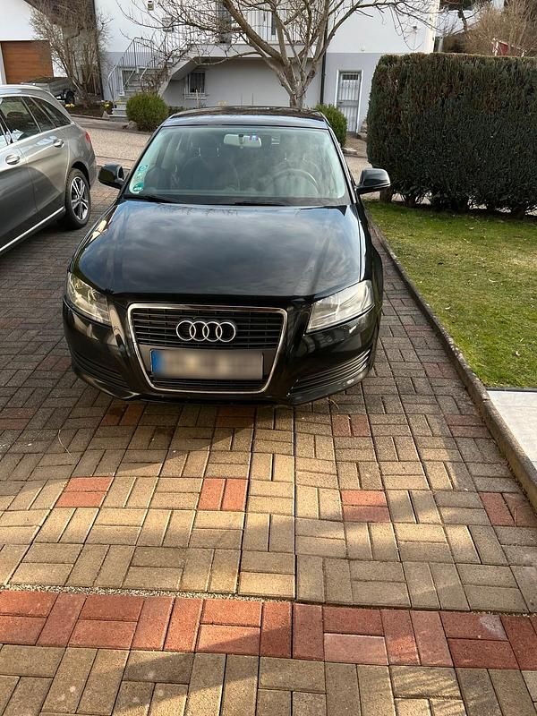Gebraucht Audi A3 Sportback 105 PS (77 kW) 2009 Schwarz Kleinwagen