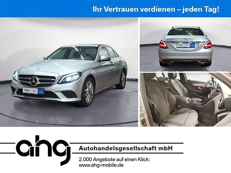 Silber Gebraucht 2019 Mercedes C220 Limousine | 27.930 € (Fairer Preis) - Bild 1/4