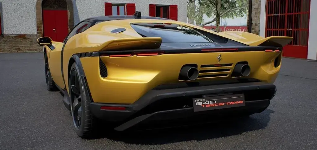 Neu Ferrari Testarossa 2026 Gelb