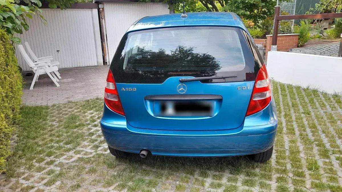 Gebraucht Mercedes A160 82 PS (60 kW) 2007 Blau Kleinwagen