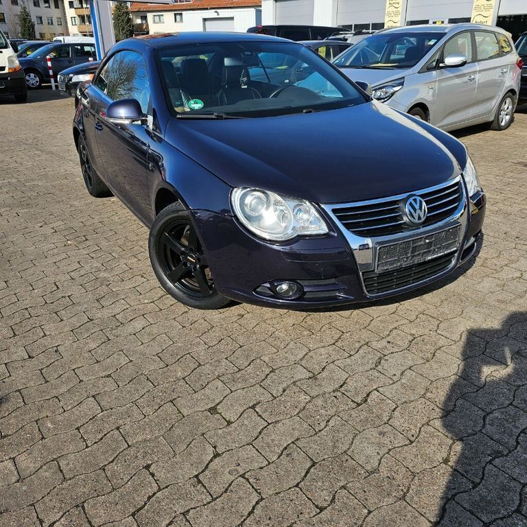 Blau Gebraucht 2008 VW Eos Individual Cabrio | 3.450 € (Superpreis) - Bild 1/4