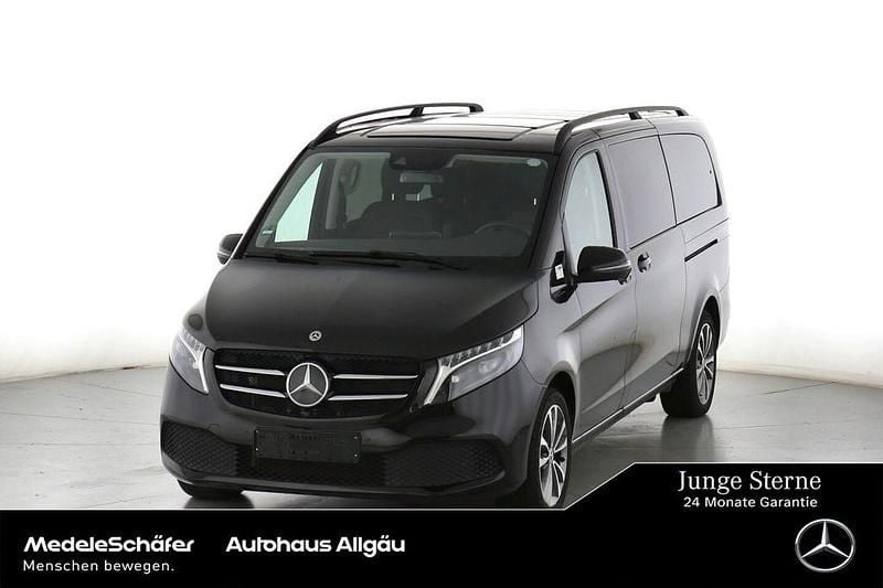 Schwarz Gebraucht 2023 Mercedes V300 Avantgarde Van / Kleinbus | 56.850 € (Superpreis) - Bild 1/4