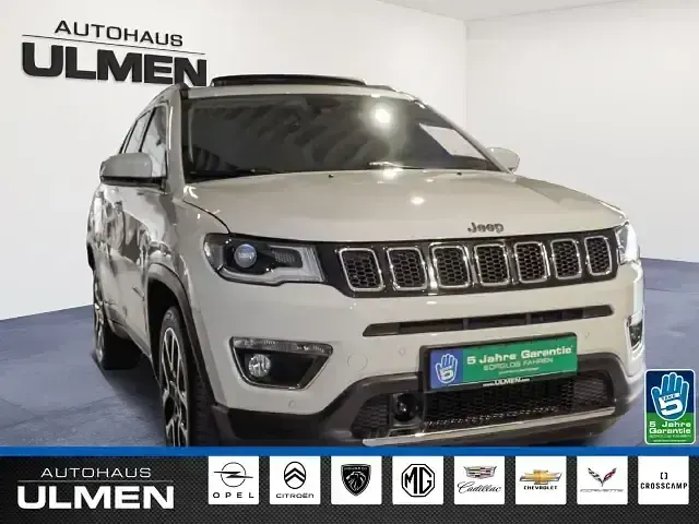Gebraucht Jeep Compass Limited 150 PS (110 kW) 2021 Weiss SUV