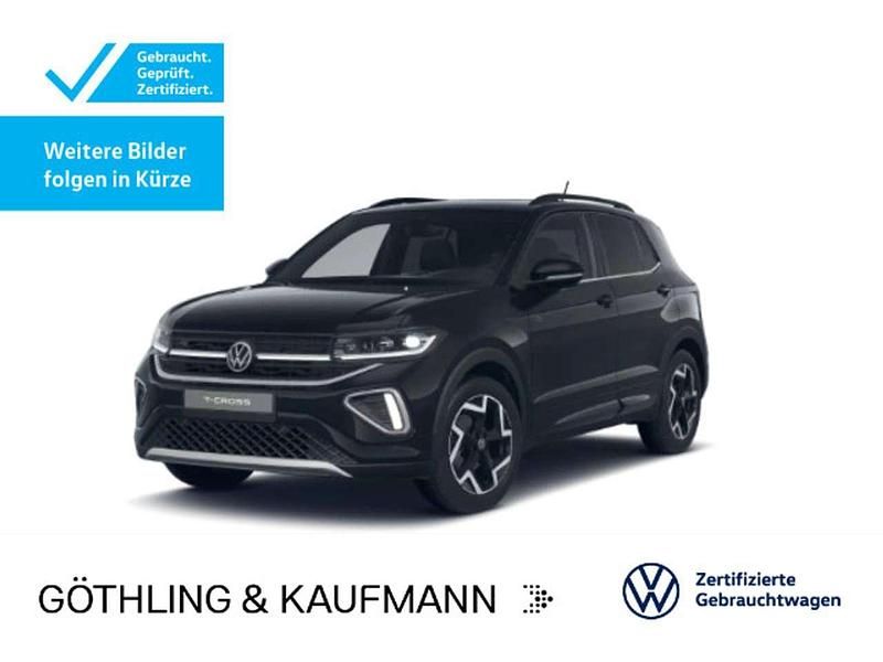 Deep black perleffekt Gebraucht 2025 VW T-Cross R-line SUV | 27.930 € (Fairer Preis) - Bild 1/3