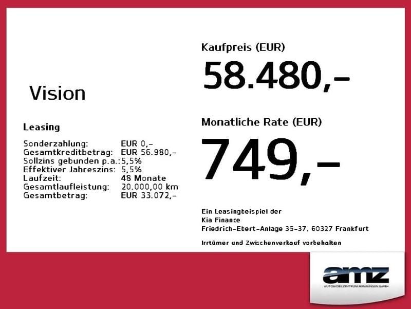 Neu Kia EV9 160 kW (218 PS) 2025 Auroraschwarz metallic  schwa SUV