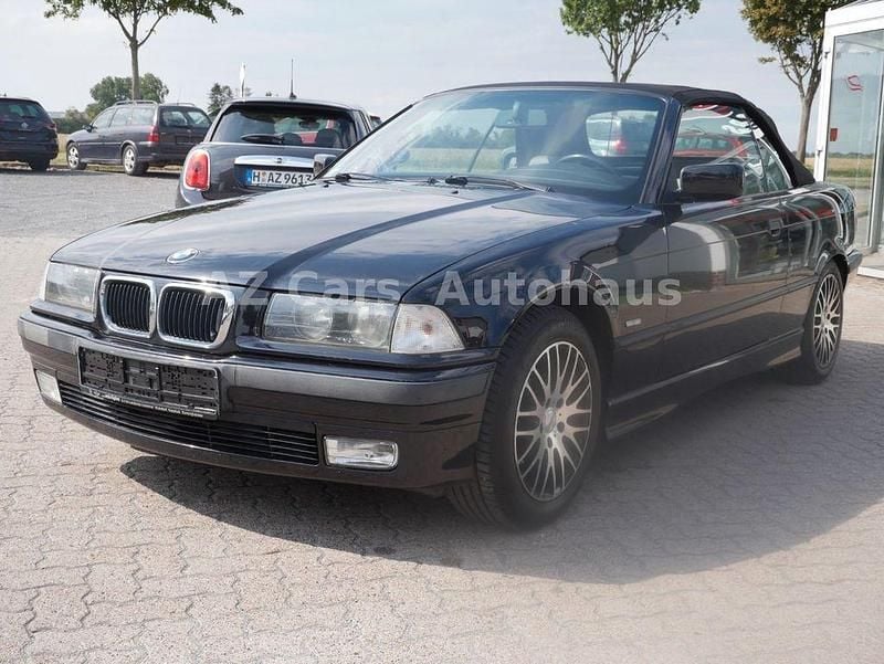 Schwarz Gebraucht 1998 BMW 328 Cabriolet Sport Line Cabrio | 9.990 € (Superpreis) - Bild 1/4