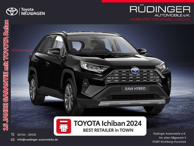 Schwarz Neu 2024 Toyota RAV4 Team SUV | 46.172 € (Fairer Preis) - Bild 1/4