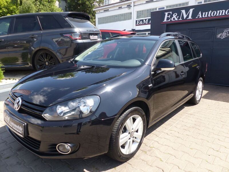 Schwarz Gebraucht 2013 VW Golf VI Match Kombi | 6.980 € (Guter Preis) - Bild 1/4