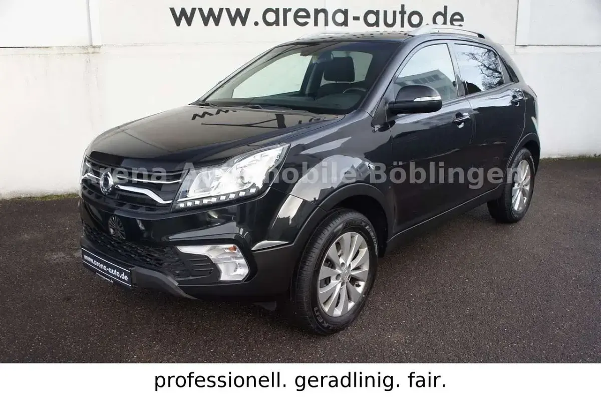 Usata SsangYong Korando 150 CV (110 kW) 2018 Nero SUV