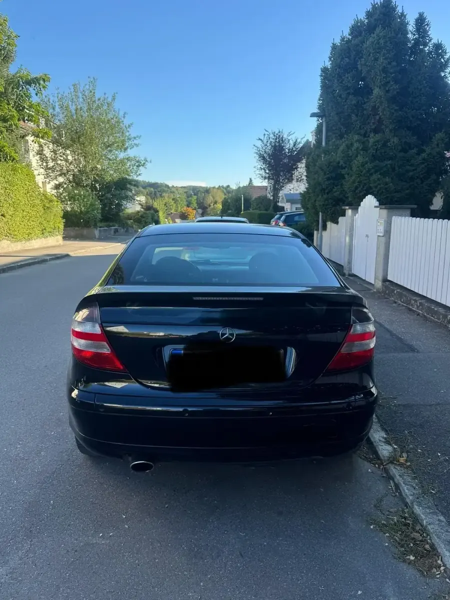 Gebraucht Mercedes C200 2005 Schwarz Coupé