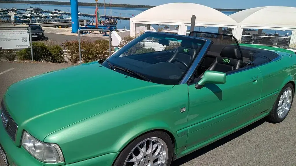 Gebraucht Audi 80 Sport 150 PS (110 kW) 1997 Grün Cabrio