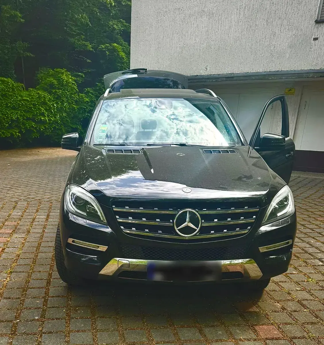 Gebraucht Mercedes ML350 258 PS (189 kW) 2012 Schwarz SUV