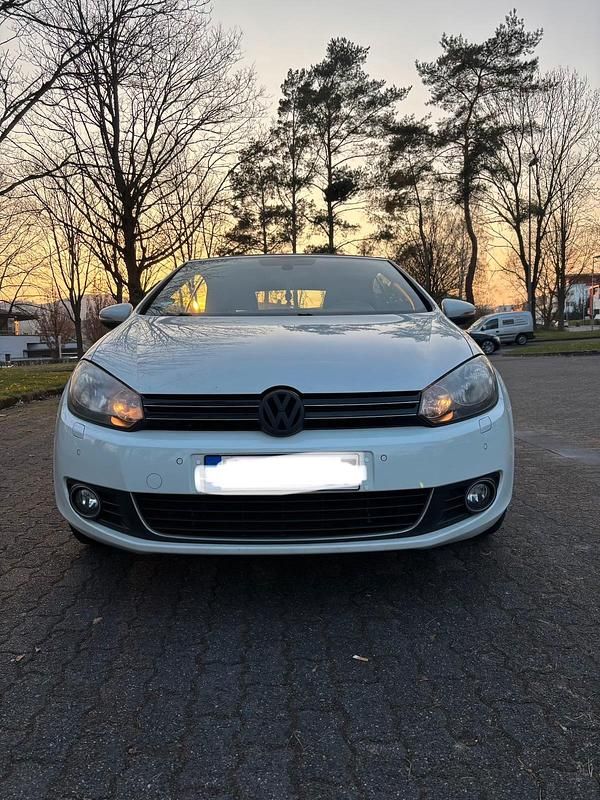 Gebraucht VW Golf Cabriolet 122 PS (89 kW) 2013 Weiß Cabrio